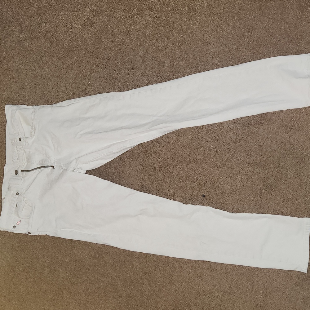 Polo 32 30 slim fit white pants